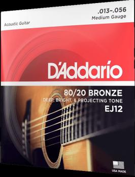 Daddario EJ12- Acoustic Guitar Strings
